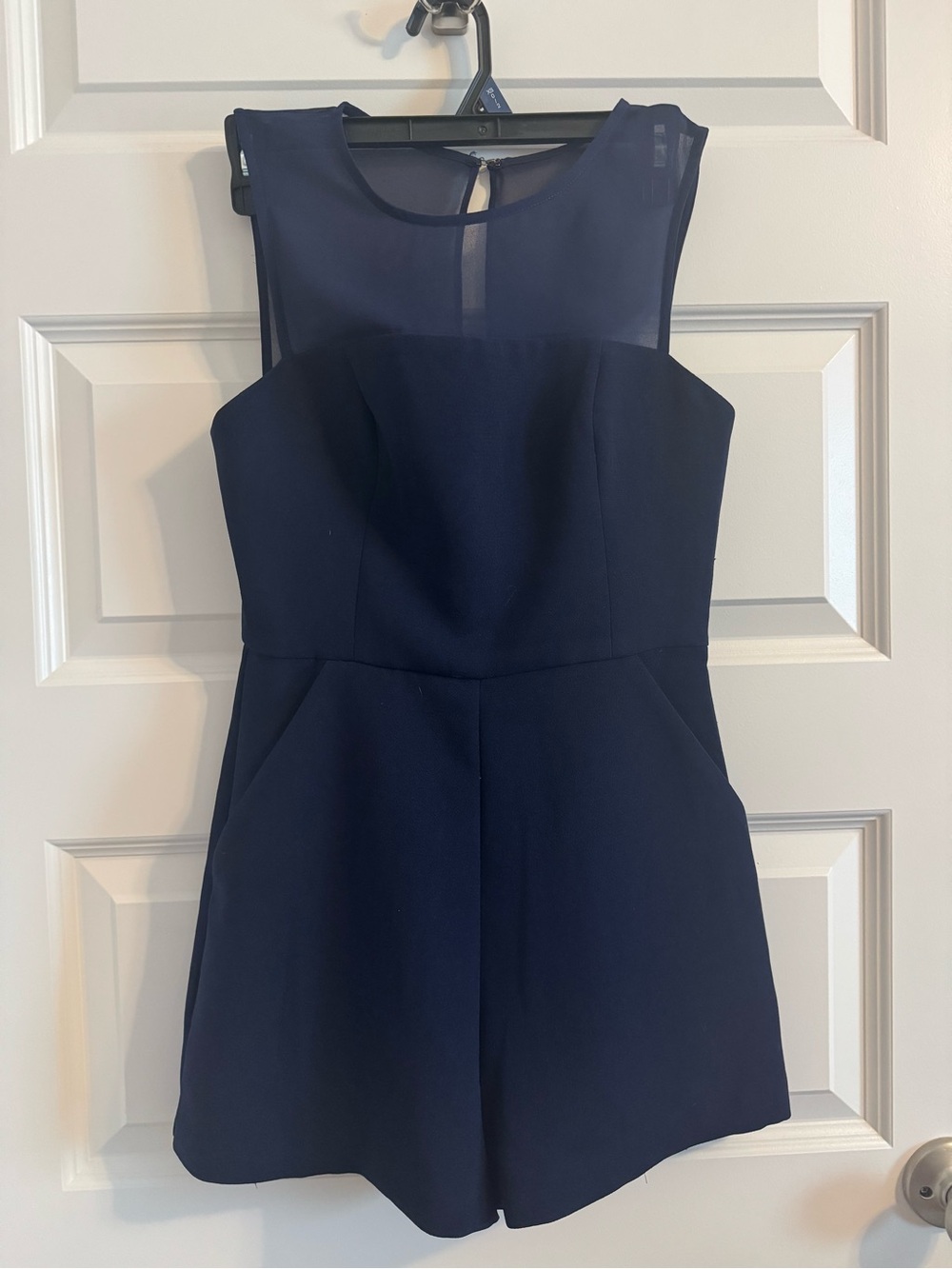 BCBGeneration Navy Blue Romper
